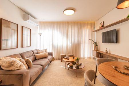 Sala de apartamento para alugar com 1 quarto, 62m² em Alphaville Industrial, Barueri