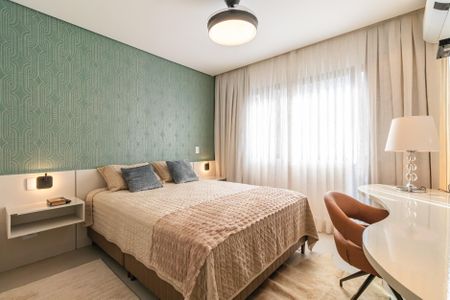 Suíte de apartamento para alugar com 1 quarto, 62m² em Alphaville Industrial, Barueri