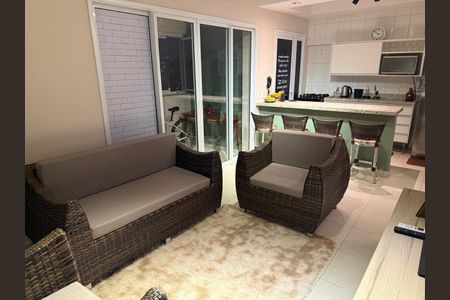 Sala de apartamento para alugar com 1 quarto, 54m² em Jardim Sao Luiz, Ribeirão Preto