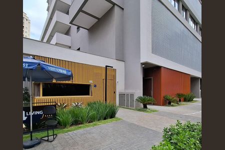 Fachada do Prédio de kitnet/studio à venda com 1 quarto, 27m² em Pinheiros, São Paulo