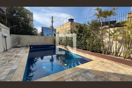 Área comum - Piscina de apartamento à venda com 3 quartos, 148m² em Vila Alzira, Santo André