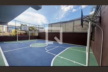 Área comum - Quadra de apartamento à venda com 3 quartos, 148m² em Vila Alzira, Santo André