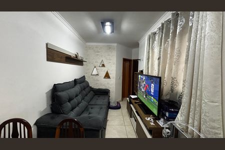 Sala - Sala de Jantar  de apartamento à venda com 2 quartos, 74m² em Vila Homero Thon, Santo André