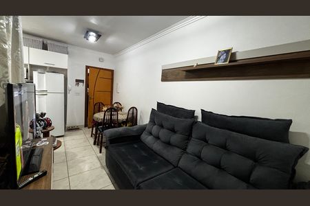 Sala - Sala de Jantar  de apartamento à venda com 2 quartos, 74m² em Vila Homero Thon, Santo André