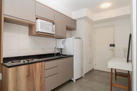 Cozinha de kitnet/studio à venda com 1 quarto, 37m² em Consolação, São Paulo