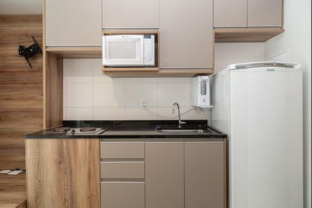 Studio à venda com 37m², 1 quarto e 1 vagaCozinha