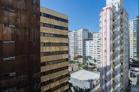 Vista da Varanda do Quarto de kitnet/studio para alugar com 1 quarto, 37m² em Consolação, São Paulo