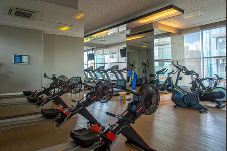 Área comum - Academia de kitnet/studio à venda com 1 quarto, 37m² em Consolação, São Paulo