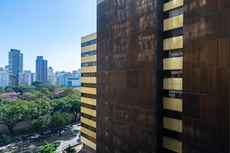 Vista da Varanda do Quarto de kitnet/studio para alugar com 1 quarto, 37m² em Consolação, São Paulo