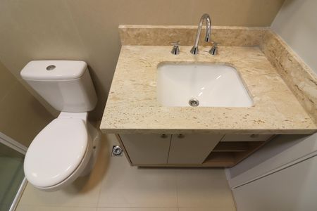 Apartamento para alugar com 61m², 2 quartos e 1 vagaBanheiro Social