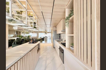 Cozinha de apartamento à venda com 2 quartos, 98m² em Parque Sao Domingos, São Paulo