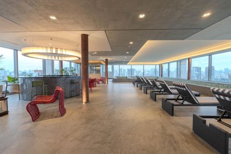 Apartamento para alugar com 24m², 1 quarto e sem vaga Apartamento para alugar com 24m², 1 quarto e sem vagaÁrea comum - Piscina