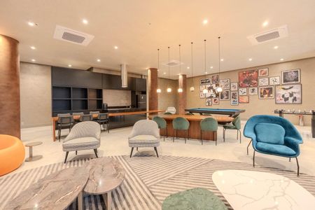 Apartamento para alugar com 24m², 1 quarto e sem vaga Apartamento para alugar com 24m², 1 quarto e sem vagaÁrea comum - Salão de festas