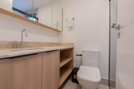 Apartamento para alugar com 24m², 1 quarto e sem vaga Apartamento para alugar com 24m², 1 quarto e sem vagaBanheiro