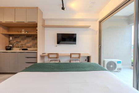 Studio de apartamento para alugar com 1 quarto, 24m² em Indianópolis, São Paulo