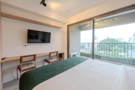 Studio de apartamento para alugar com 1 quarto, 24m² em Indianópolis, São Paulo