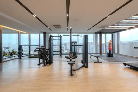 Apartamento para alugar com 24m², 1 quarto e sem vaga Apartamento para alugar com 24m², 1 quarto e sem vagaÁrea comum - Academia