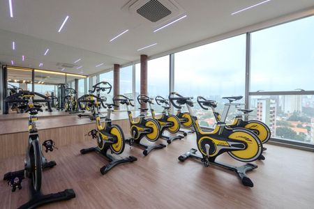 Apartamento para alugar com 24m², 1 quarto e sem vaga Apartamento para alugar com 24m², 1 quarto e sem vagaÁrea comum - Academia