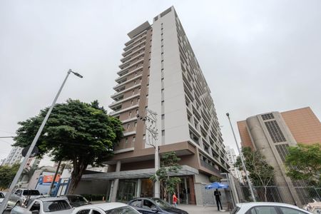 Fachada de apartamento para alugar com 1 quarto, 24m² em Indianópolis, São Paulo