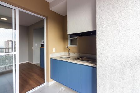 Varanda gourmet de apartamento à venda com 2 quartos, 51m² em Vila Osasco, Osasco