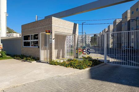 Apartamento para alugar com 44m², 2 quartos e 1 vagaFachada e portaria