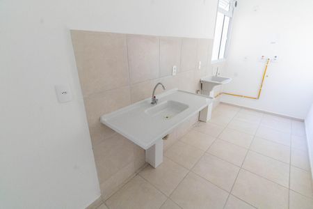 Apartamento para alugar com 44m², 2 quartos e 1 vagaCozinha e Área de Serviço