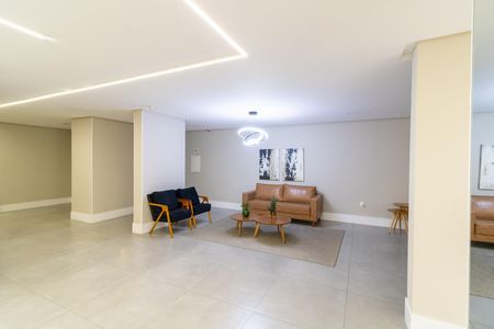 Studio para alugar com 47m², 1 quarto e 1 vaga Studio para alugar com 47m², 1 quarto e 1 vagaHall de entrada