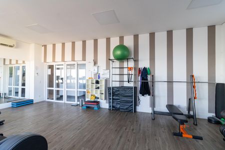 Área comum - Academia de kitnet/studio à venda com 1 quarto, 47m² em Cidade Baixa, Porto Alegre