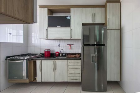 Cozinha  de apartamento para alugar com 2 quartos, 87m² em Vila Caiçara, Praia Grande