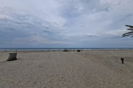 Vista da Rua de apartamento para alugar com 2 quartos, 87m² em Vila Caiçara, Praia Grande