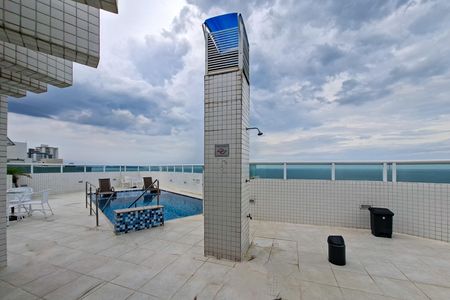 Área comum - Piscina de apartamento para alugar com 2 quartos, 87m² em Vila Caiçara, Praia Grande