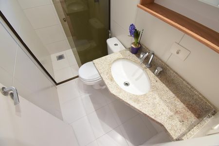 Casa de condomínio para alugar com 114m², 3 quartos e 2 vagasBanheiro 2