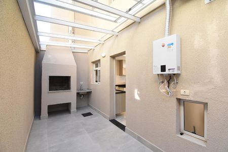 Casa de condomínio para alugar com 114m², 3 quartos e 2 vagasÁrea de Serviço com Churrasqueira