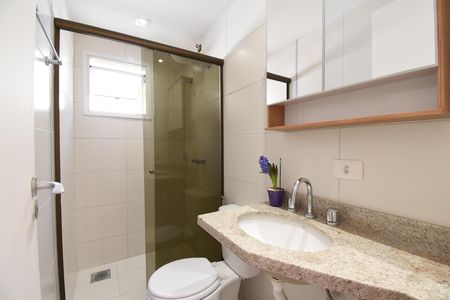 Casa de condomínio para alugar com 114m², 3 quartos e 2 vagasBanheiro 2