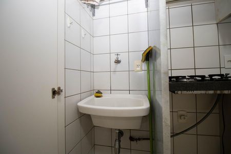 Apartamento para alugar com 29m², 1 quarto e 1 vaga Apartamento para alugar com 29m², 1 quarto e 1 vagaCozinha e Área de Serviço