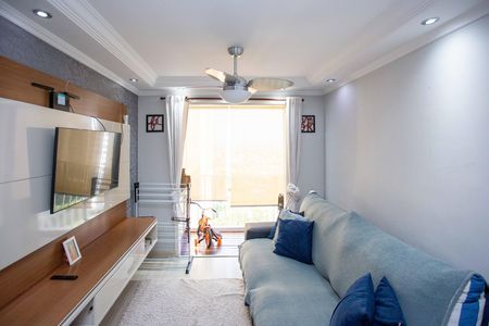 Sala de apartamento para alugar com 3 quartos, 86m² em Jardim Melo, Diadema