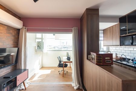Sala  de apartamento para alugar com 1 quarto, 36m² em Vila Osasco, Osasco
