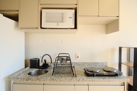 Studio para alugar com 26m², 1 quarto e sem vagaCozinha