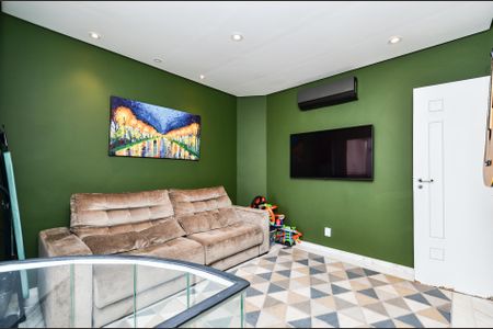 Sala Cobertura de apartamento à venda com 2 quartos, 133m² em Nova Suíça, Belo Horizonte