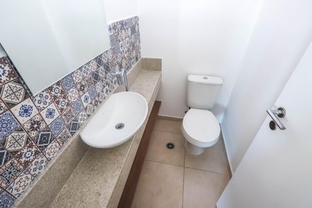 Lavabo de apartamento para alugar com 3 quartos, 124m² em Jardim da Gloria, São Paulo