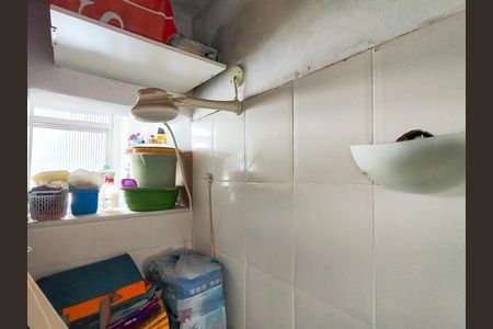 Banheiro de serviço de apartamento à venda com 2 quartos, 73m² em Grajaú, Rio de Janeiro