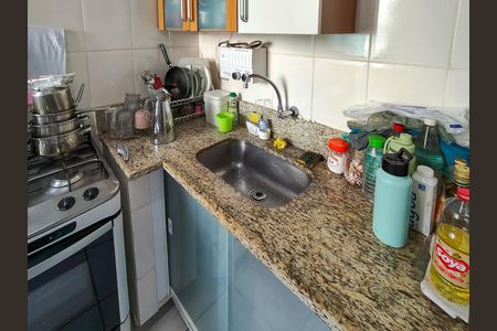 Cozinha de apartamento à venda com 2 quartos, 73m² em Grajaú, Rio de Janeiro