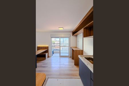 Cozinha de kitnet/studio para alugar com 1 quarto, 29m² em Vila Dom Pedro I, São Paulo