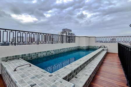 Área comum - Piscina de kitnet/studio para alugar com 1 quarto, 29m² em Vila Dom Pedro I, São Paulo
