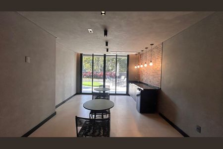 Área comum de kitnet/studio para alugar com 1 quarto, 25m² em Cidade Monções, São Paulo