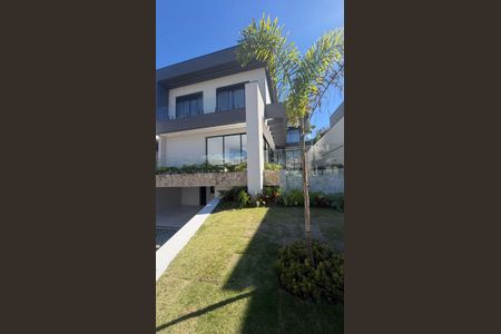 Fachada de casa de condomínio à venda com 4 quartos, 470m² em Alphaville, Santana de Parnaíba