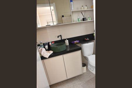 Banheiro da Suíte de apartamento à venda com 2 quartos, 72m² em Cidade Luíza, Jundiaí