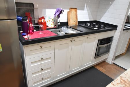 Cozinha de apartamento à venda com 2 quartos, 72m² em Cidade Luíza, Jundiaí