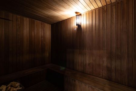 Apartamento à venda com 75m², 2 quartos e 2 vagas Apartamento à venda com 75m², 2 quartos e 2 vagasSauna