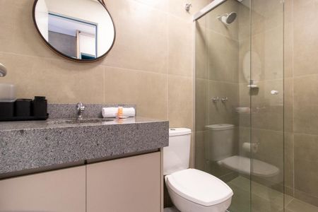 Studio à venda com 35m², 1 quarto e sem vaga Studio à venda com 35m², 1 quarto e sem vagaBanheiro